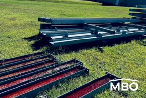 Image showcasing 60x180x17 Used Metal Building | JOB ID: NY1743 - Metal Building Outlet