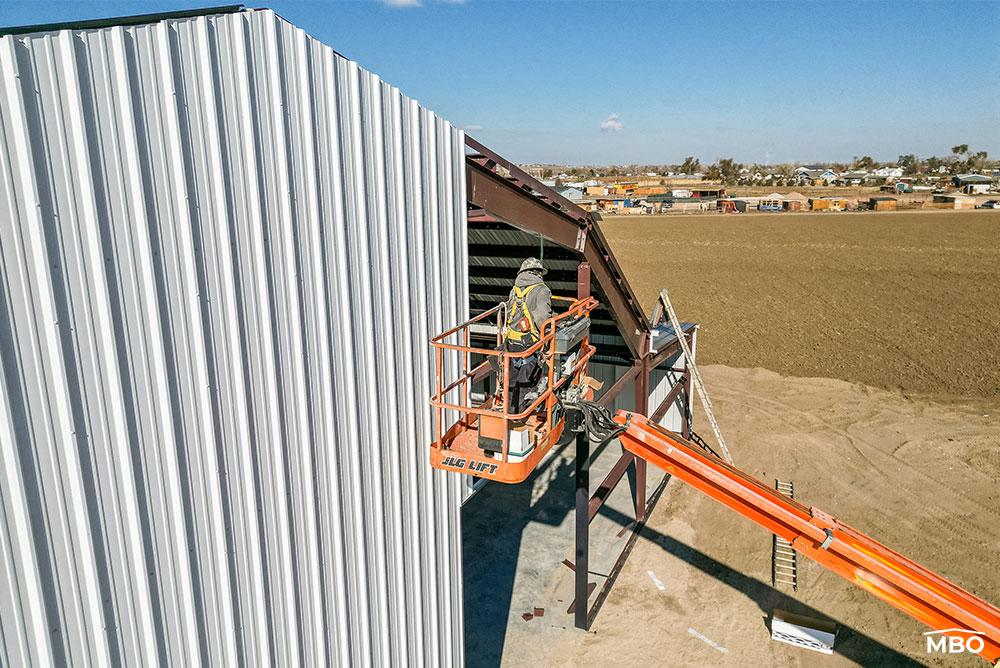 Wall Sheeting Installation