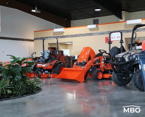 Kubota Dealer Showroom Floor Showroom Floor