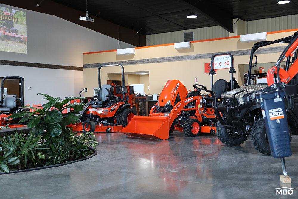 Kubota Dealer Showroom Floor Showroom Floor