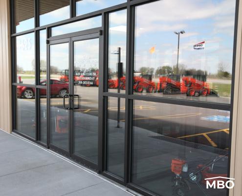 Dealership Glass Entry Doors