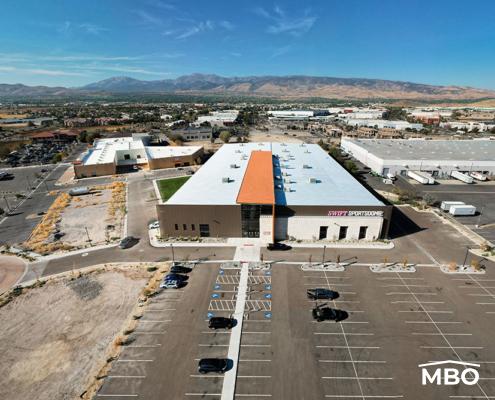 Ariel View of Swift Sportsdome in Reno, Nevada Swift Sportsdome Ariel View