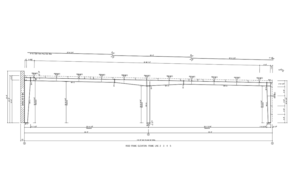 tx1744 Metal Building Metal Building In Texas
