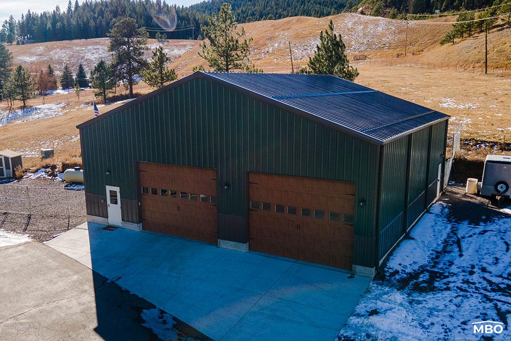garage-colorado Steel Garage in Colorado