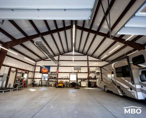 Interior RV Garage