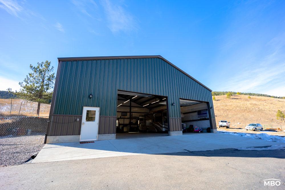 RV Storage Garage in Morrison, Colorado Metal Building Outlet
