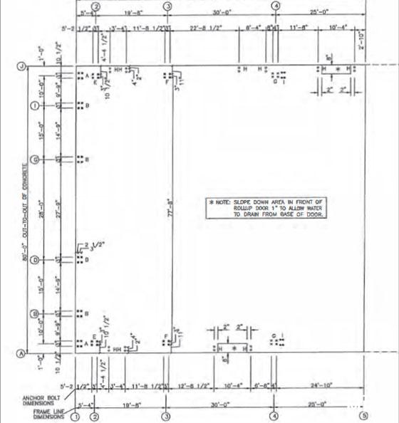 80x80x12 Metal Building | GA1748a - Metal Building Outlet