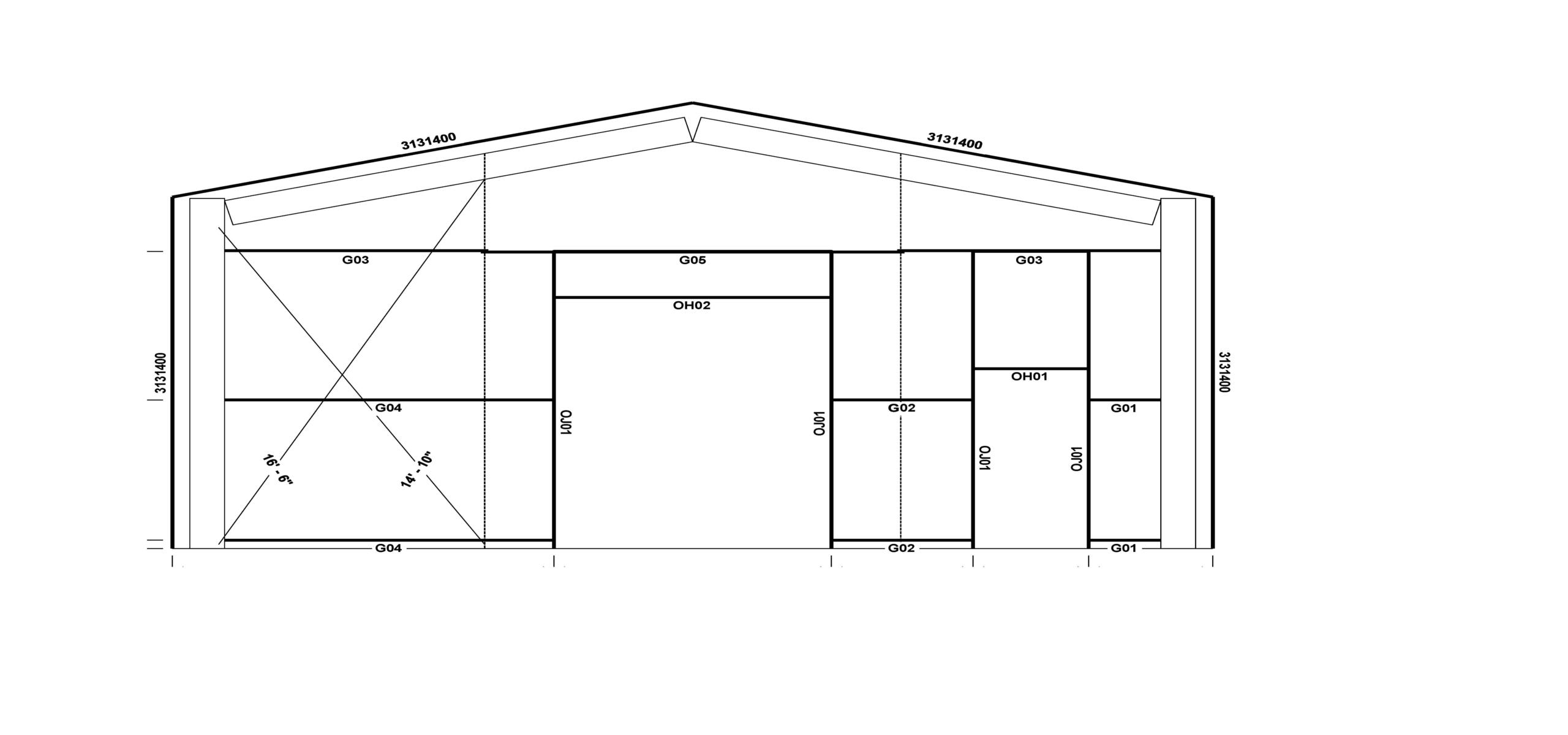 TX1759 texas metal building