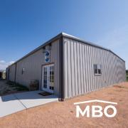 Steel Winery Building in Colorado