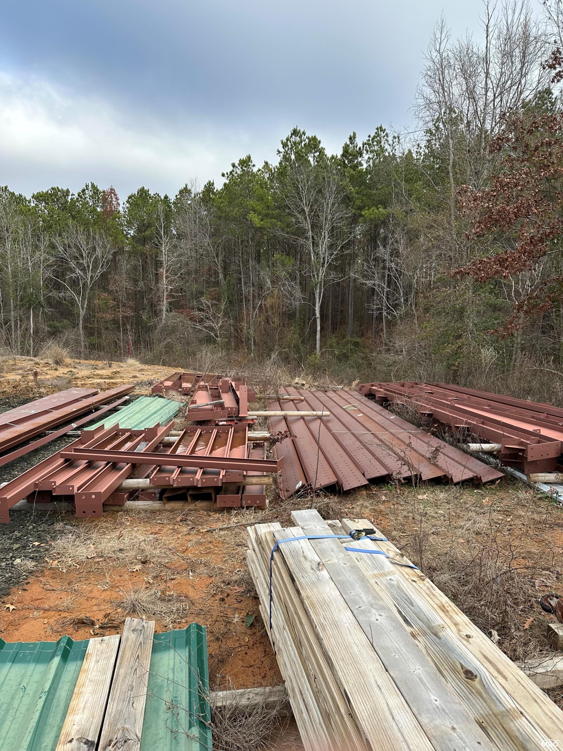 50x100 metal building for sale that has not been erected and is ready for pick up