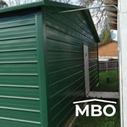 Green Metal Building