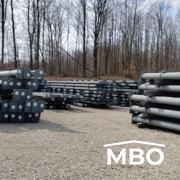 Metal Building on Ground