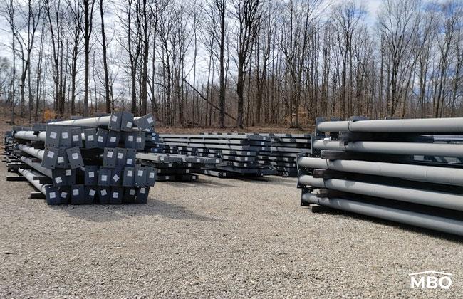 used metal building Metal Building on Ground