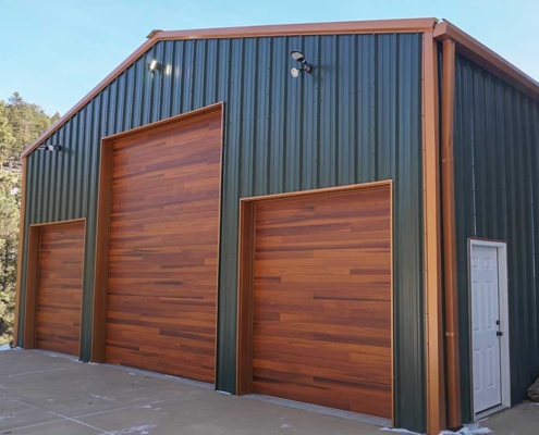 cold formed RV storage and garage