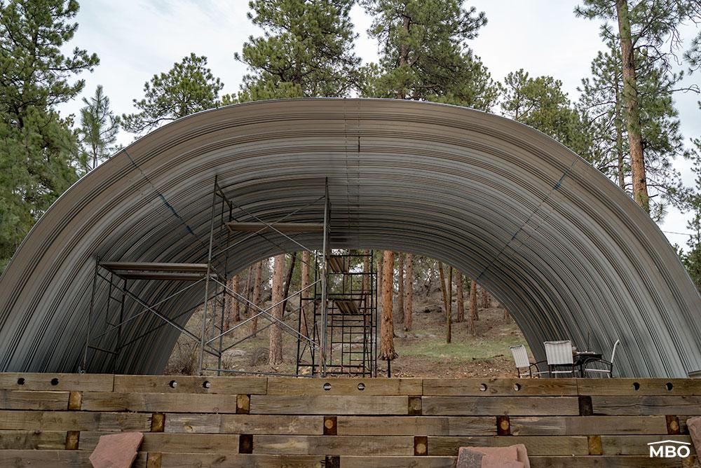 CO1775 Arch Building Under Construction