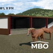 Horse Stall Building