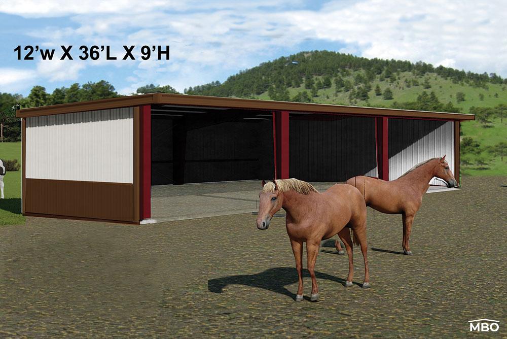 CO1782 Horse Stall Building