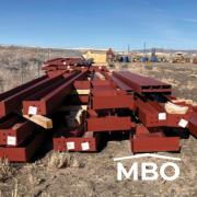 Used Metal Building on Ground