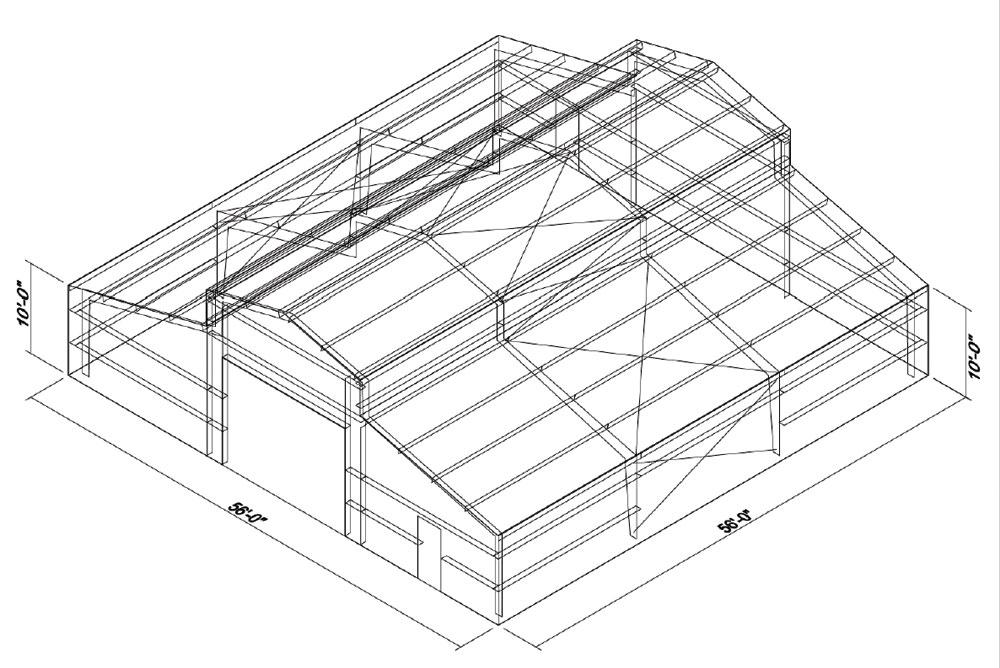 NV1792 Plans for a Metal Building