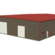 100x100 metal building kit for sale.