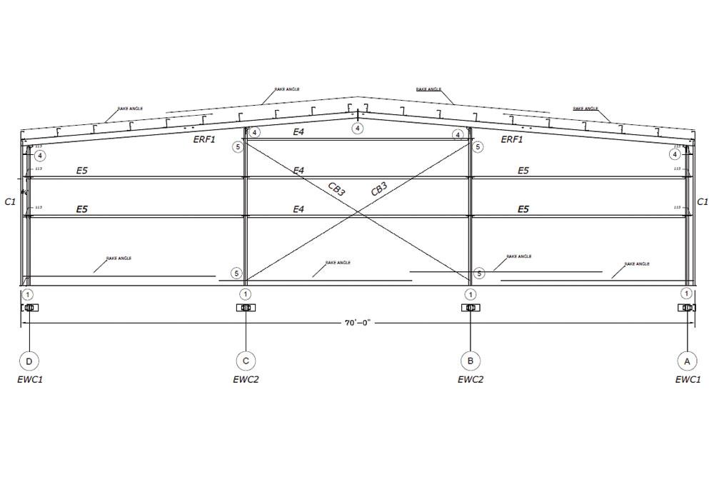 IN1818 Metal Building Plans