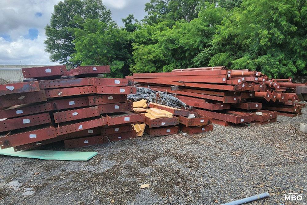 PA1824 Red Iron Metal Building Materials